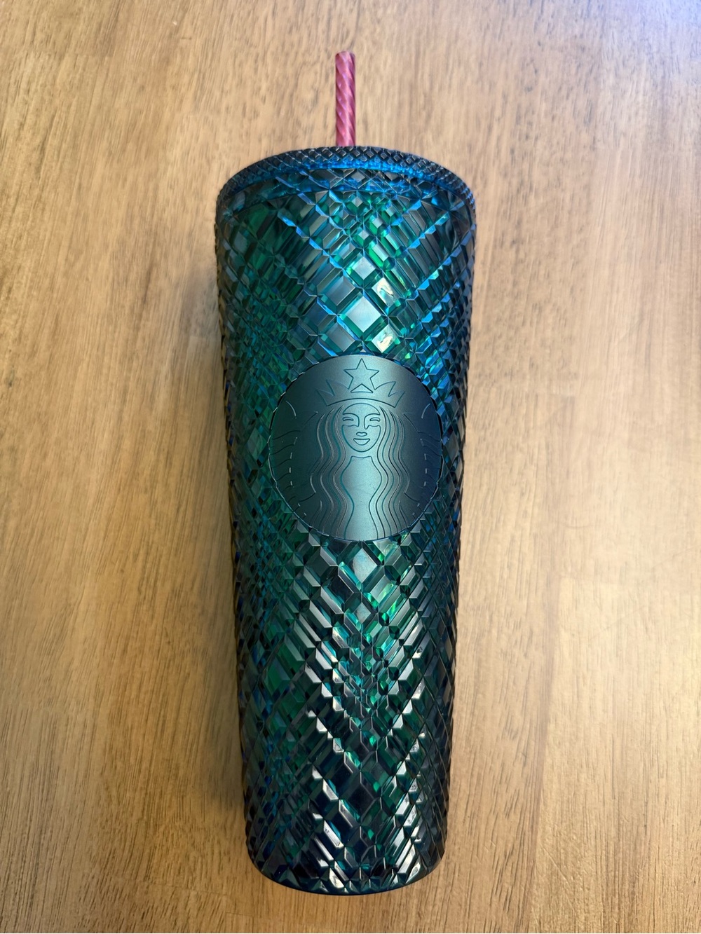 Starbucks 2021 Emerald Green Jeweled Venti Cold Tumbler